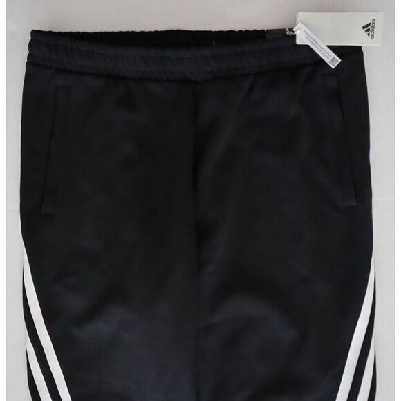 adidas IC6710 Men's Sz XL Black/White 3-Stripe Sweatpants & L/S Hoodie - Picture 11 of 16